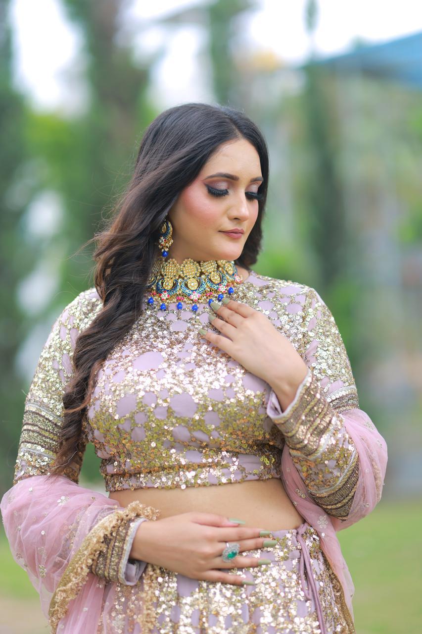 Party makeup look by makeup artist in Ghaziabad